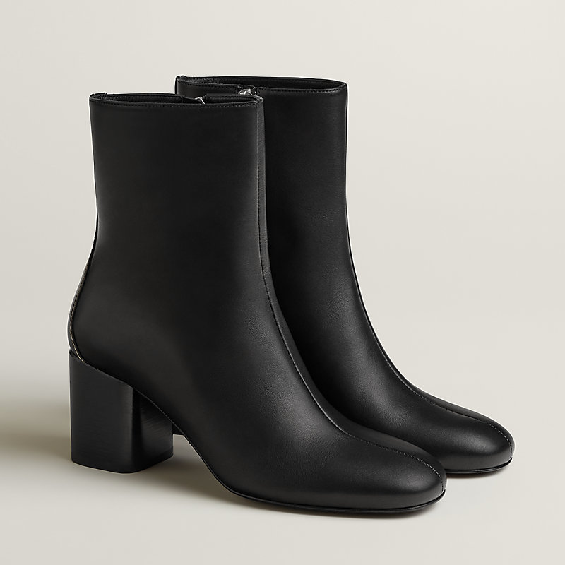 Licol 70 ankle boot - Black | Hermès USA